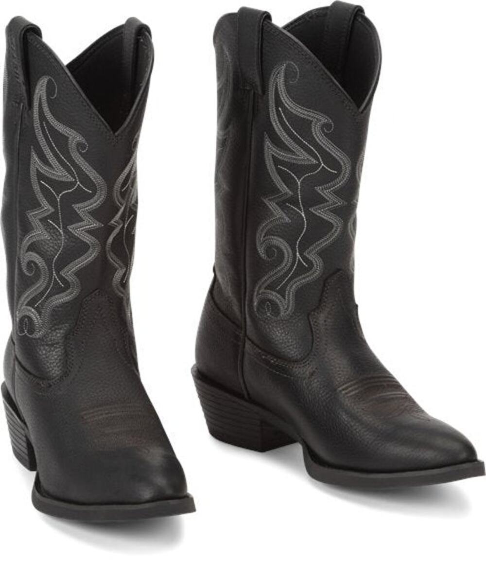 Justin Boots Western Buck Boots Cowboy Festival Fall Winter Classic 9.5